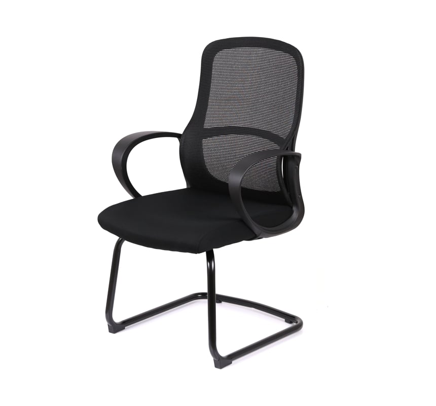 Кресло конференционное АКЛАС Арнис Memory Foam CF Черный OS-3000 Black LVB-308 (143996)