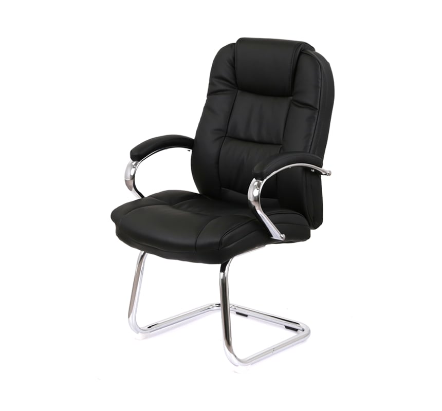Кресло конференционное АКЛАС Лемош CF PU Black (146354)