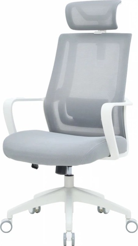 Офисное кресло OfficePro Harmony OC310-W-LG-LG White/Light Gray - фото 1