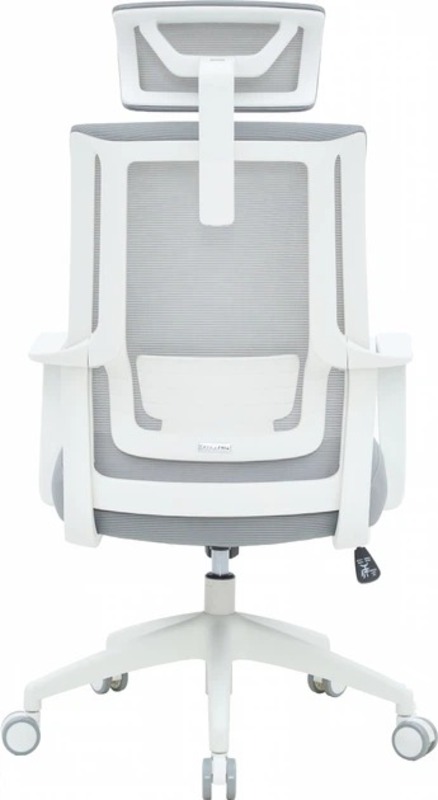 Офисное кресло OfficePro Harmony OC310-W-LG-LG White/Light Gray - фото 4