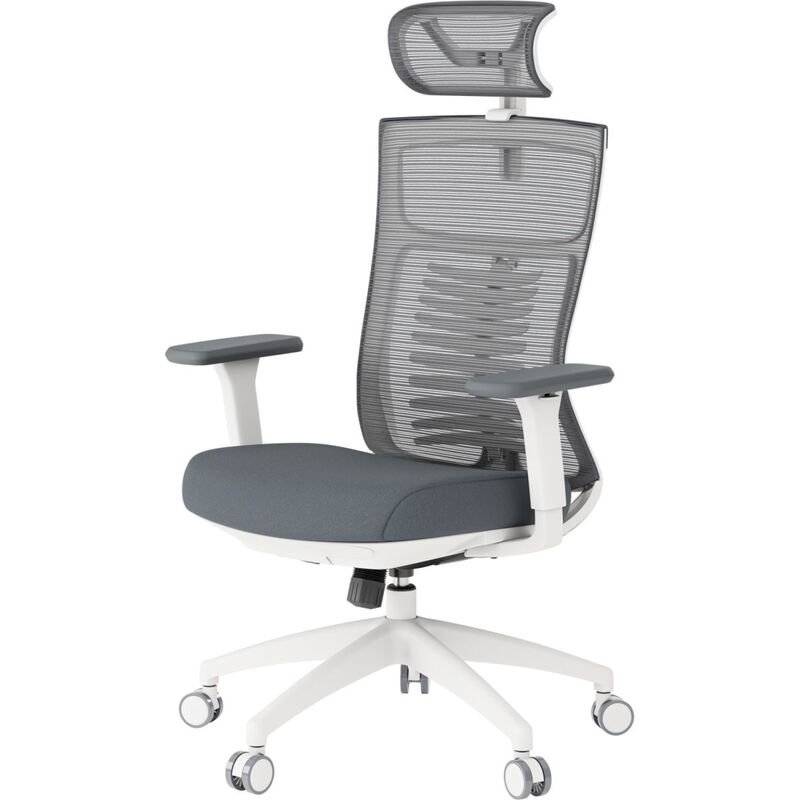 Офисное кресло OfficePro Balance OC550-W-DG-DG White/Dark Gray - фото 1 Офисное кресло OfficePro Balance OC550-W-DG-DG White/Dark Gray - фото 1