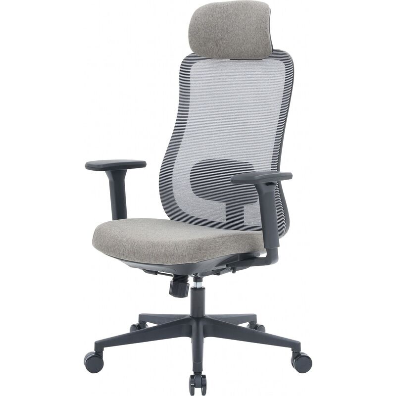 Офісне крісло OfficePro Wave OC599-B-DG-DG Black/Dark Gray - фото 1 Офісне крісло OfficePro Wave OC599-B-DG-DG Black/Dark Gray - фото 1
