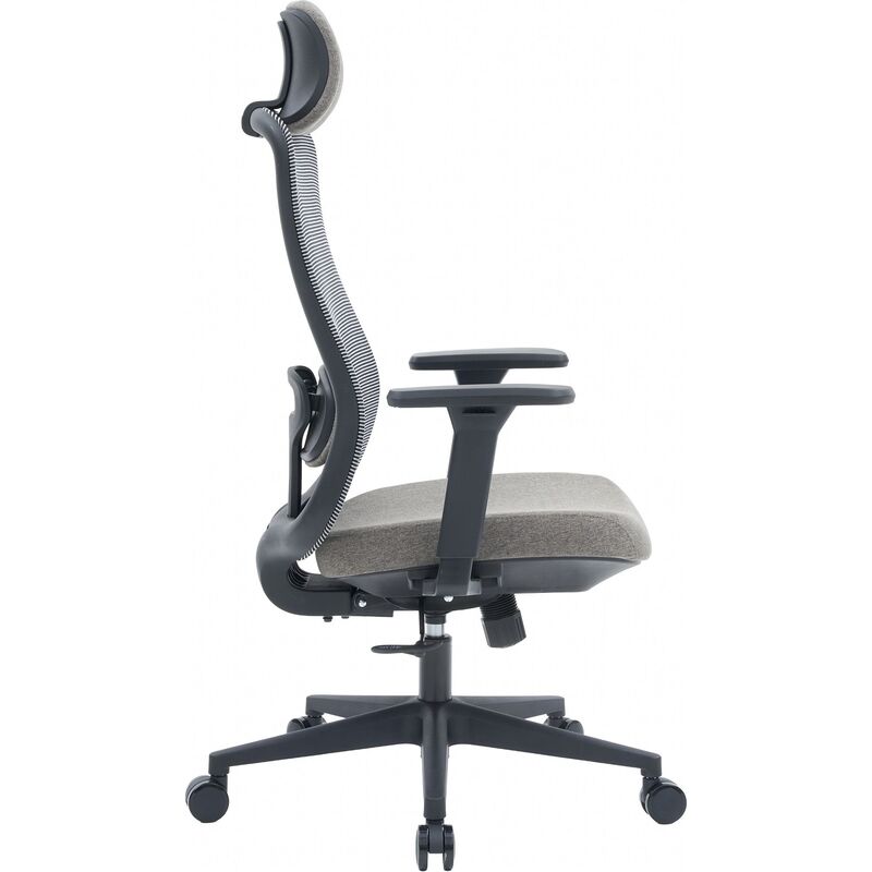 Офісне крісло OfficePro Wave OC599-B-DG-DG Black/Dark Gray - фото 2 Офісне крісло OfficePro Wave OC599-B-DG-DG Black/Dark Gray - фото 2