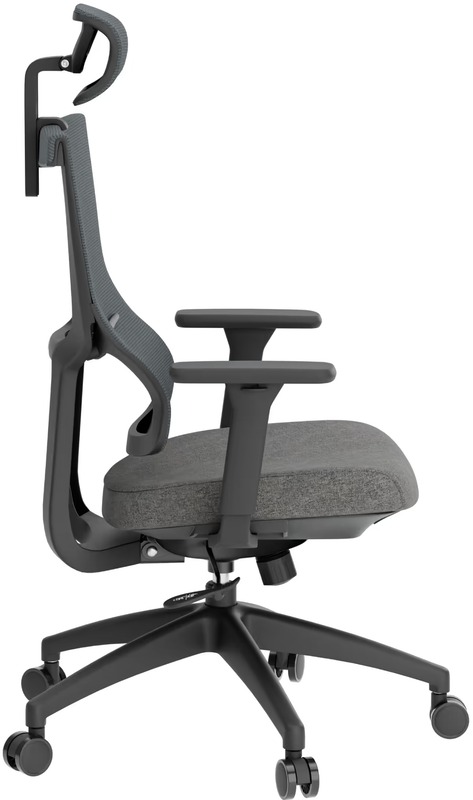 Офисное кресло OfficePro Elegant OC600-B-DG-DG - фото 2 Офисное кресло OfficePro Elegant OC600-B-DG-DG - фото 2