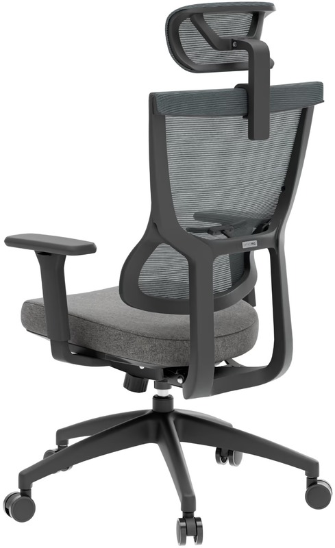 Офисное кресло OfficePro Elegant OC600-B-DG-DG - фото 3 Офисное кресло OfficePro Elegant OC600-B-DG-DG - фото 3