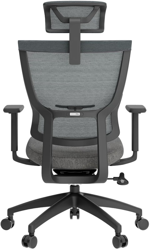 Офисное кресло OfficePro Elegant OC600-B-DG-DG - фото 4 Офисное кресло OfficePro Elegant OC600-B-DG-DG - фото 4