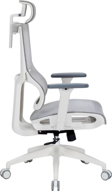 Офисное кресло OfficePro Elegant OC660-W-LG-LG - фото 2 Офисное кресло OfficePro Elegant OC660-W-LG-LG - фото 2