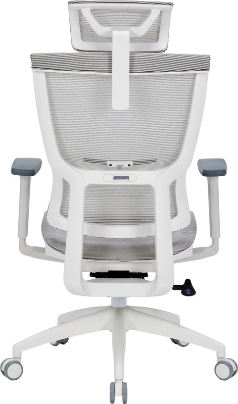 Офисное кресло OfficePro Elegant OC660-W-LG-LG - фото 4 Офисное кресло OfficePro Elegant OC660-W-LG-LG - фото 4