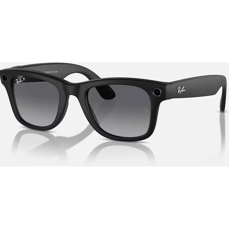 Ray-Ban Смарт-очки Meta Wayfarer Matte Black Frame Graphite Lenses (RW4006 601ST3 50-22) - фото 1 Ray-Ban Смарт-очки Meta Wayfarer Matte Black Frame Graphite Lenses (RW4006 601ST3 50-22) - фото 1