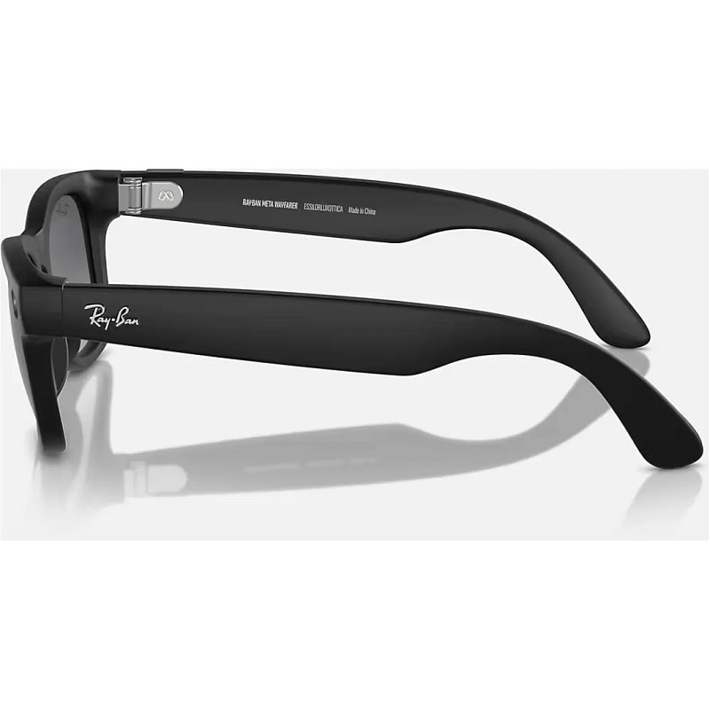 Ray-Ban Смарт-очки Meta Wayfarer Matte Black Frame Graphite Lenses (RW4006 601ST3 50-22) - фото 2 Ray-Ban Смарт-очки Meta Wayfarer Matte Black Frame Graphite Lenses (RW4006 601ST3 50-22) - фото 2
