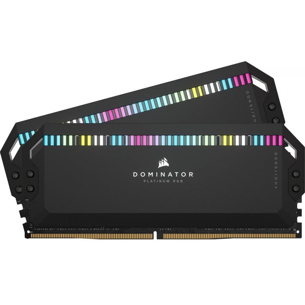 Corsair 32 GB (2x16GB) DDR5 5600 MHz Dominator Platinum RGB (CMT32GX5M2B5600C36) - фото 1 Corsair 32 GB (2x16GB) DDR5 5600 MHz Dominator Platinum RGB (CMT32GX5M2B5600C36) - фото 1