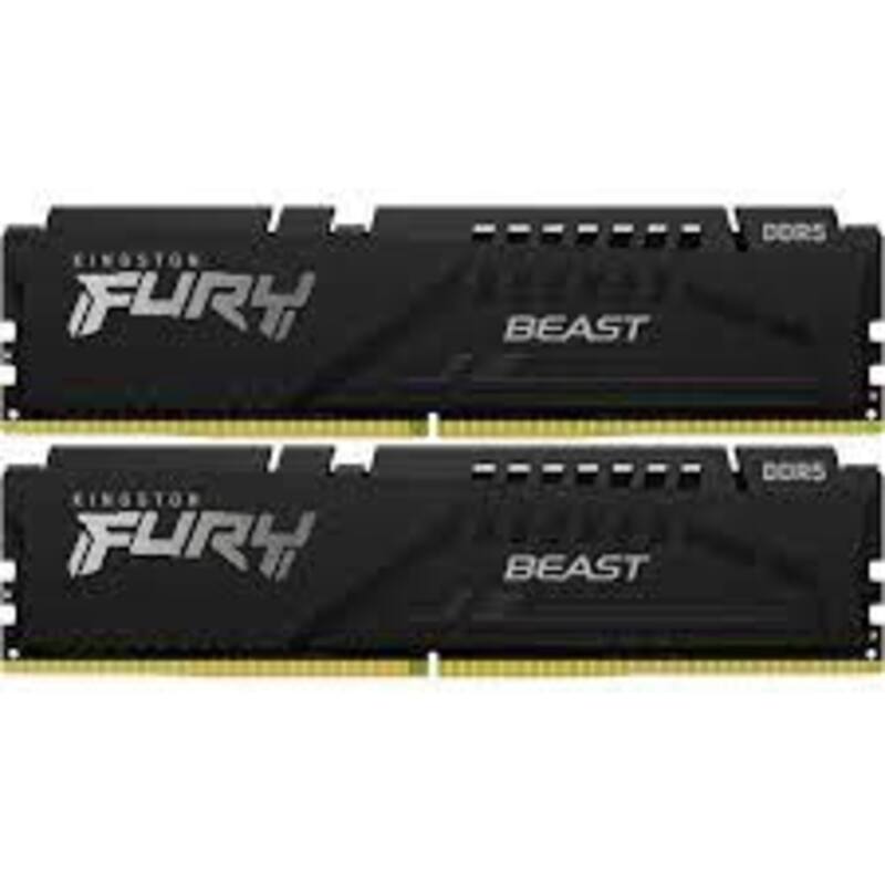 Оперативна пам'ять Kingston FURY 32 GB (2x16GB) DDR5 6000 MHz Beast (KF560C40BBK2-32)