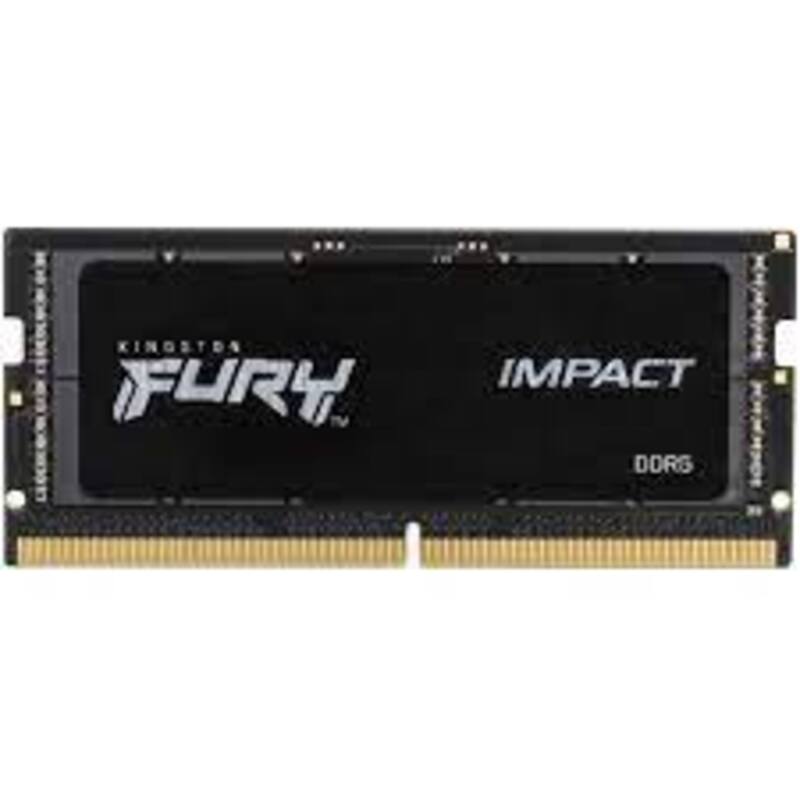 Оперативная память Kingston FURY 64 GB (2x32GB) SO-DIMM DDR5 4800 MHz FURY Impact (KF548S38IBK2-64) - фото 1