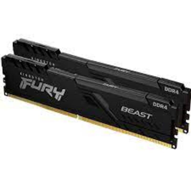 Оперативная пам'ять Kingston FURY 64 GB (2x32GB) DDR4 3600 MHz Beast (KF436C18BBK2/64)