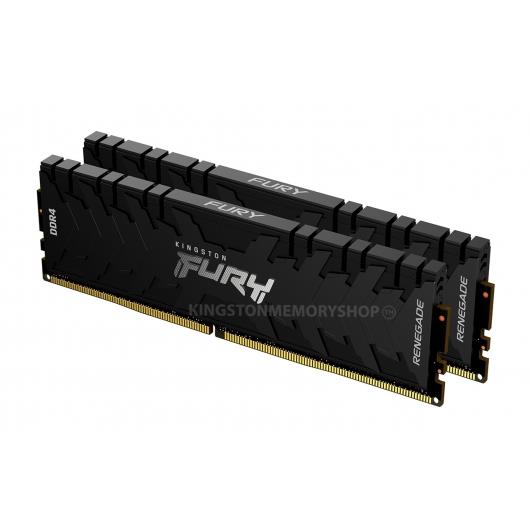 Память Kingston FURY 32 GB (2x16GB) DDR4 3200 MHz Renegade Black (KF432C16RB12K2/32)