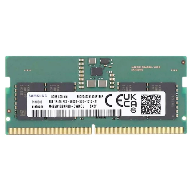 Оперативна пам'ять Samsung DDR5 8GB 5600 SODIMM (M425R1GB4PB0-CWMOL)