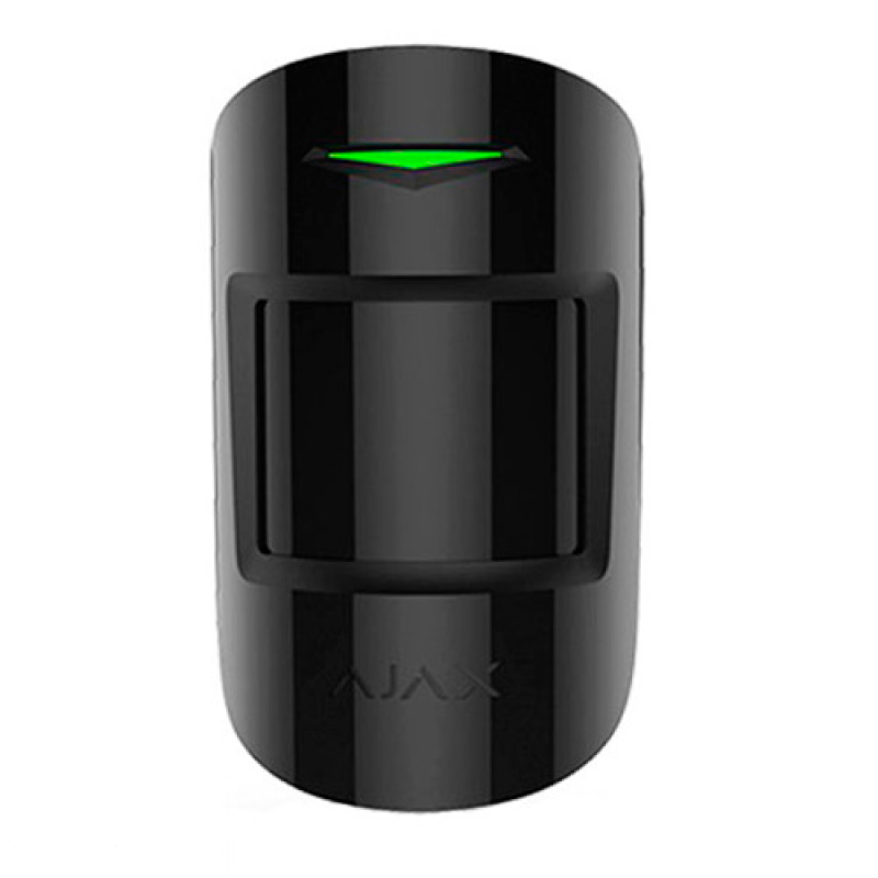 Бездротовий датчик руху і розбиття скла Ajax CombiProtect Black (7167.06.BL1)