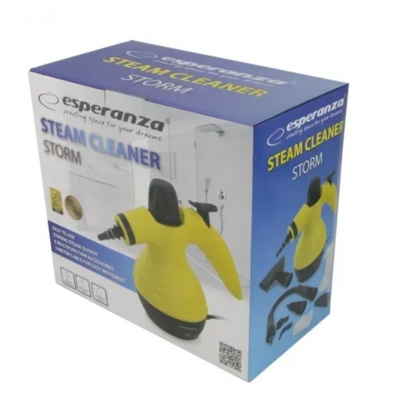 Пароочиститель Esperanza EHS001 Storm Europe - фото 3