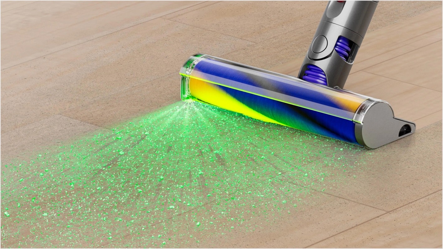 Вертикальный+ручной пылесос (2в1) Dyson V12s Detect Slim Submarine Gold/Gold (448872-01) - фото 2