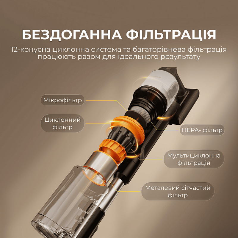 Вертикальный + ручной пылесос (2в1) Deerma Z50 Combo (VCES141) - фото 2 Вертикальный + ручной пылесос (2в1) Deerma Z50 Combo (VCES141) - фото 2