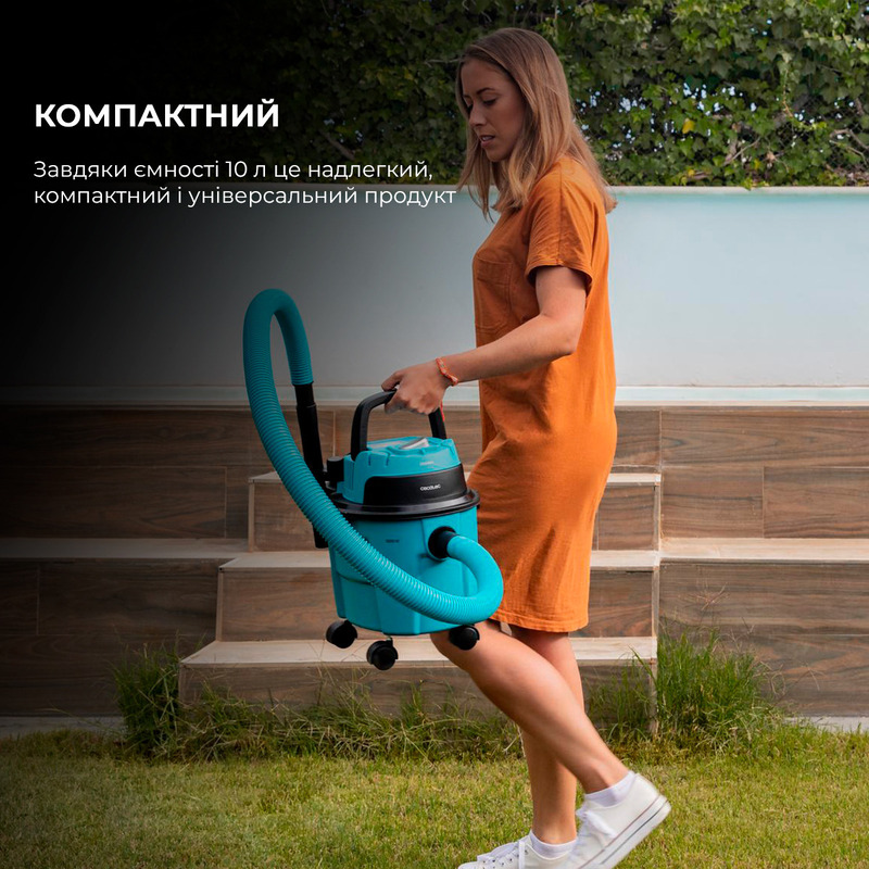 Пилосос безмішковий CECOTEC Conga Rockstar Wet & Dry Compact (CCTC-08111) - фото 3 Пилосос безмішковий CECOTEC Conga Rockstar Wet & Dry Compact (CCTC-08111) - фото 3