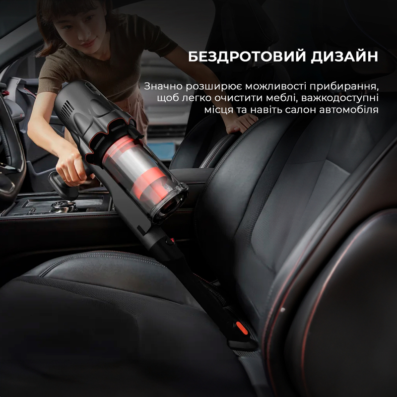 Вертикальный + ручной пылесос (2в1) Deerma DEM-T30W - фото 3 Вертикальный + ручной пылесос (2в1) Deerma DEM-T30W - фото 3