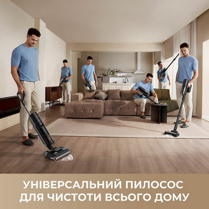 Пилосос ручний миючий Dreame H12 DUAL FlexReach (HHV31A) Europe - фото 2 Пилосос ручний миючий Dreame H12 DUAL FlexReach (HHV31A) Europe - фото 2