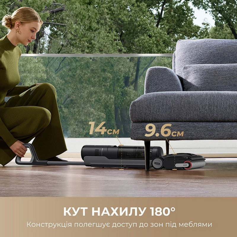 Пилосос ручний миючий Dreame H12 DUAL FlexReach (HHV31A) Europe - фото 5 Пилосос ручний миючий Dreame H12 DUAL FlexReach (HHV31A) Europe - фото 5