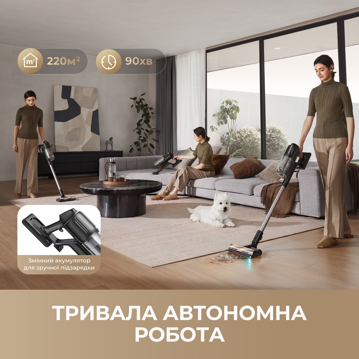 Пылесос Dreame R20 Ultra AquaCycle (VRV57F) Europe - фото 5 Пылесос Dreame R20 Ultra AquaCycle (VRV57F) Europe - фото 5