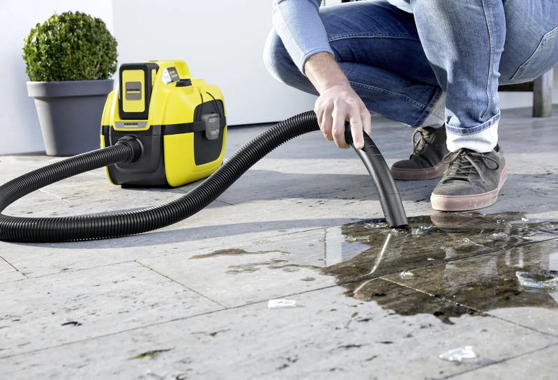 Пилосос Karcher WD 1 Compact Battery без АКБ та ЗП (1.198-300.0) - фото 1
