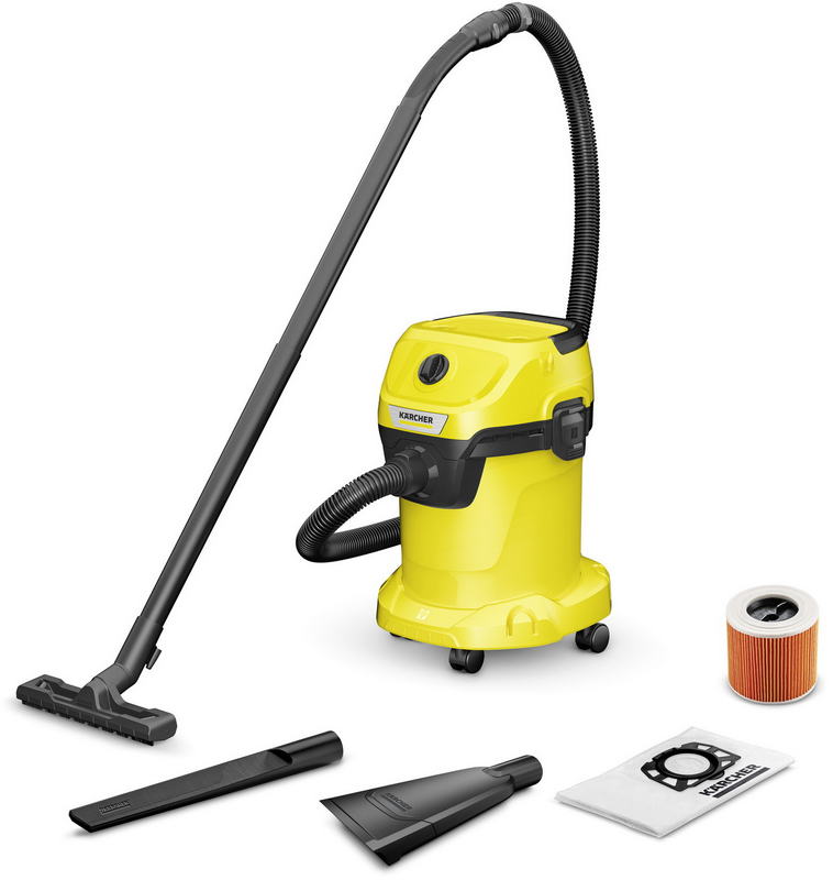 Пилосос Karcher WD3 V-17/4/35 + Nozzles (1.628-124.0) Europe