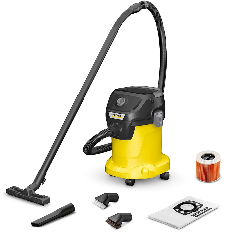 Профессиональный пылесос Karcher KWD 3 V-17/4/20 Brush Kit (1.628-443.0)