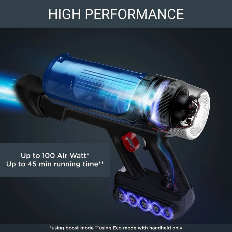 Вертикальный + ручной пылесос (2в1) Rowenta X-Force 9.6 Animal RH20C7WO - фото 2 Вертикальный + ручной пылесос (2в1) Rowenta X-Force 9.6 Animal RH20C7WO - фото 2