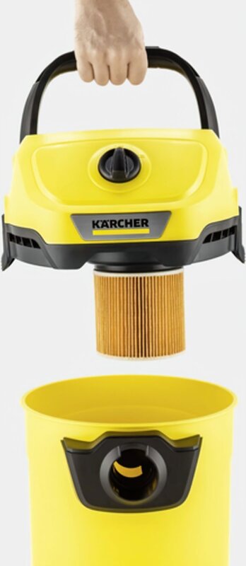 Професійний пилосос Karcher WD 3 V-19/6/20 (1.628-123.0) - фото 3 Професійний пилосос Karcher WD 3 V-19/6/20 (1.628-123.0) - фото 3
