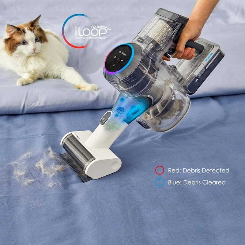 Вертикальный + ручной пылесос (2в1) Tineco Pure One S11 PET (VS112300DE) - фото 3 Вертикальный + ручной пылесос (2в1) Tineco Pure One S11 PET (VS112300DE) - фото 3