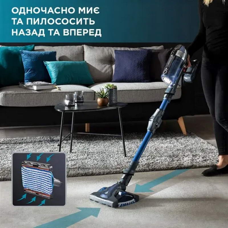 Пилосос акумуляторний Rowenta X-Force 11.60 Aqua RH9890WO Europe - фото 7 Пилосос акумуляторний Rowenta X-Force 11.60 Aqua RH9890WO Europe - фото 7