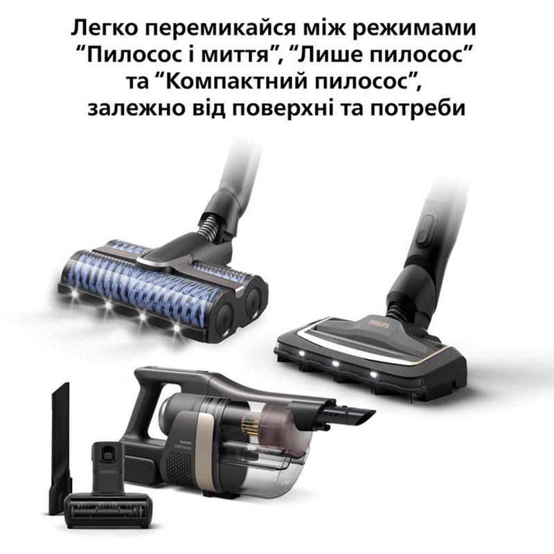 Пылесос Philips AquaTrio Серія 9000 XW9463/10 - фото 4 Пылесос Philips AquaTrio Серія 9000 XW9463/10 - фото 4
