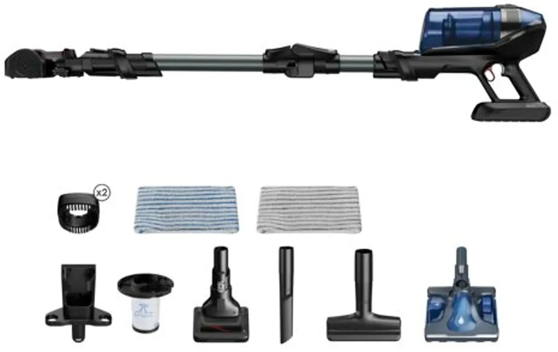 Акумуляторний пилосос Rowenta X-Force Flex 12.60 Auto Aqua RH98C8WO - фото 1