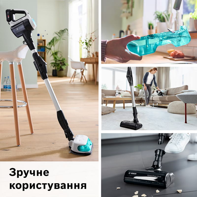 Пылесос Bosch Unlimited 7 ProHygienic Aqua BCS71HYG2 - фото 4 Пылесос Bosch Unlimited 7 ProHygienic Aqua BCS71HYG2 - фото 4