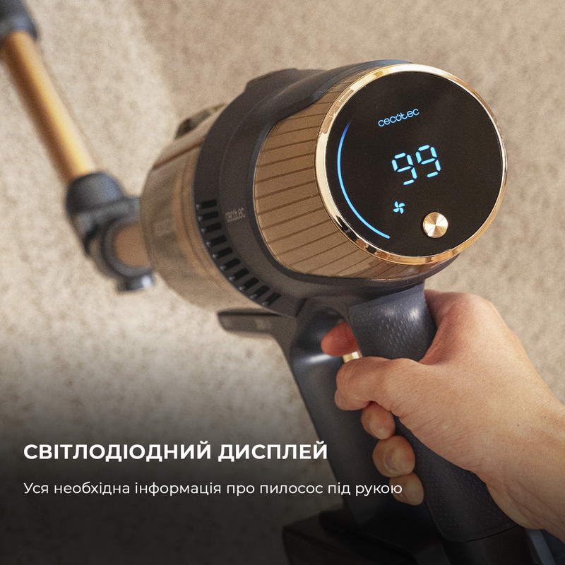 Вертикальний + ручний пилосос (2в1) CECOTEC Conga Rockstar 10500 Solar AquaPet Flex (A01_EU01_102551) - фото 12