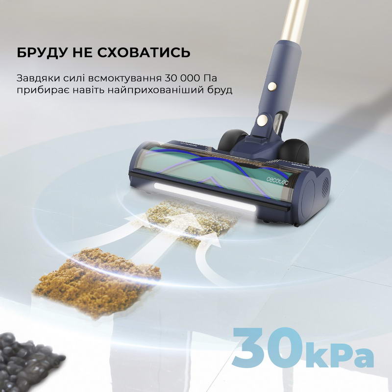Вертикальний + ручний пилосос (2в1) CECOTEC Conga Rockstar 10500 Solar AquaPet Flex (A01_EU01_102551) - фото 5
