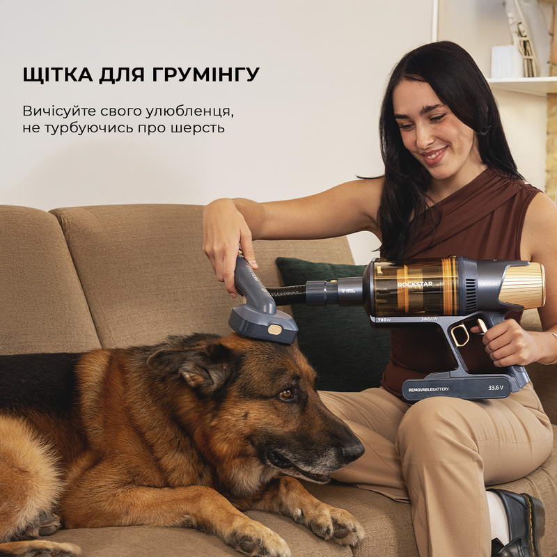 Вертикальний + ручний пилосос (2в1) CECOTEC Conga Rockstar 10500 Solar AquaPet Flex (A01_EU01_102551) - фото 8