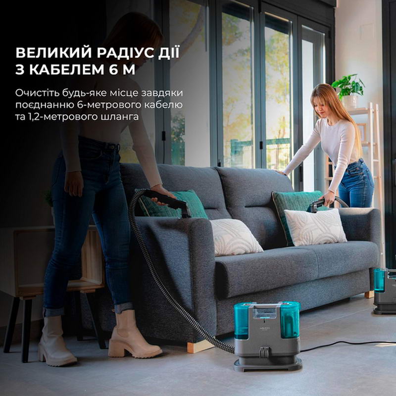 Моющий пылесос для чистки ткани CECOTEC Conga PopStar 3000 CarpetClean (CCTC-05082) - фото 4