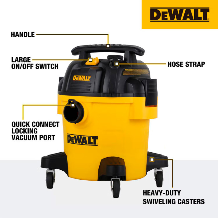 Пылесос DeWalt DXV20PC - фото 12 Пылесос DeWalt DXV20PC - фото 12