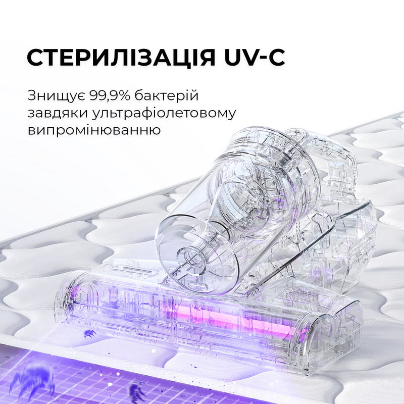 Пилосос JIMMY BX5 Pro з УФ-лампою для м'яких меблів - фото 5 Пилосос JIMMY BX5 Pro з УФ-лампою для м'яких меблів - фото 5