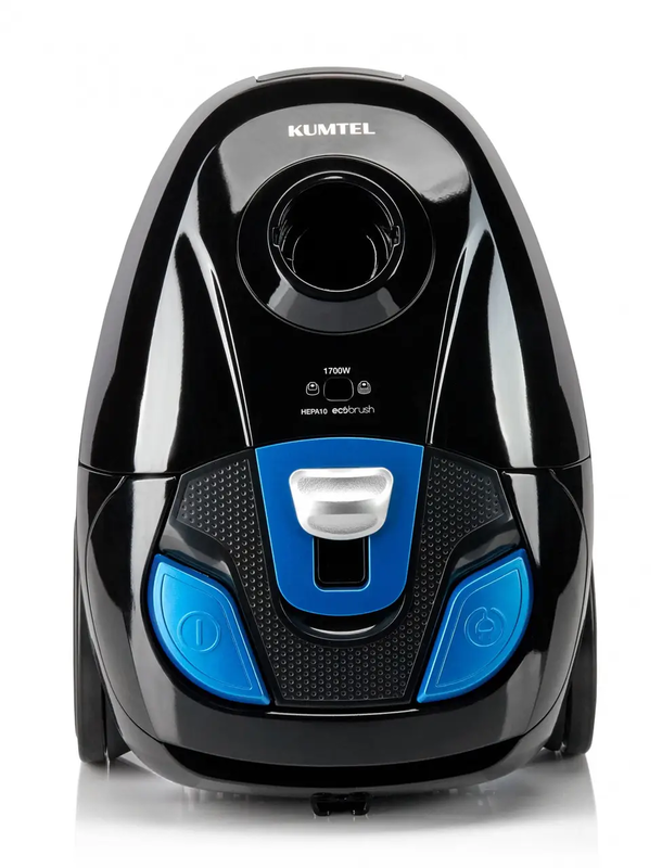 Пылесос с мешком KUMTEL HVC-01 Gray&Blue - фото 1 Пылесос с мешком KUMTEL HVC-01 Gray&Blue - фото 1
