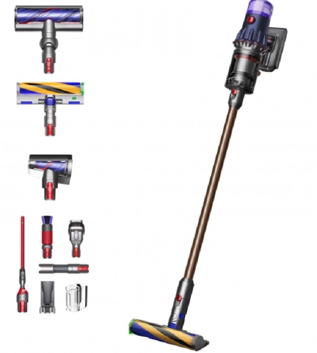 Пилосос 2в1 (вертикальний + ручний) Dyson V12 Detect Slim Extra (436161-01) - фото 1 Пилосос 2в1 (вертикальний + ручний) Dyson V12 Detect Slim Extra (436161-01) - фото 1
