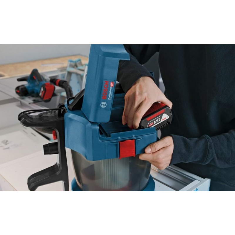 Пилосос Bosch GAS 18V-10 L (0.601.9C6.302) без АКБ та ЗП - фото 3 Пилосос Bosch GAS 18V-10 L (0.601.9C6.302) без АКБ та ЗП - фото 3
