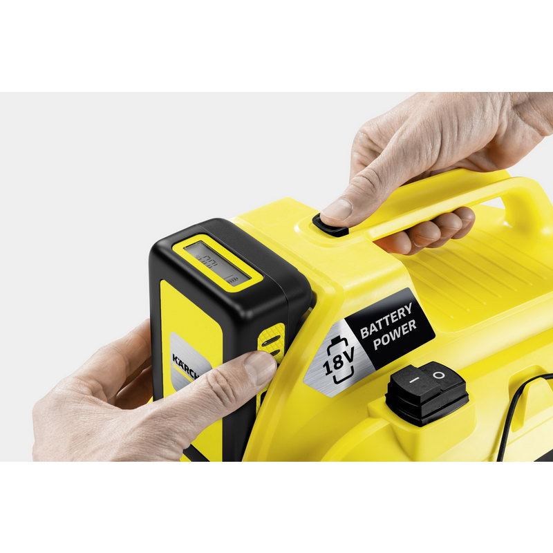 Пылесос Karcher WD 1 Compact Battery Set (1.198-301.0) - фото 2 Пылесос Karcher WD 1 Compact Battery Set (1.198-301.0) - фото 2