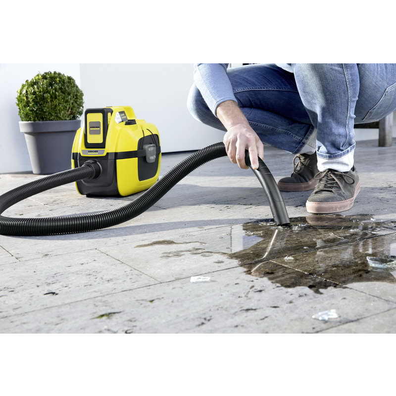 Пылесос Karcher WD 1 Compact Battery Set (1.198-301.0) - фото 3 Пылесос Karcher WD 1 Compact Battery Set (1.198-301.0) - фото 3